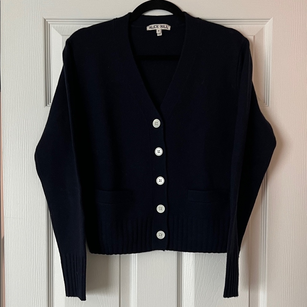 Alex Mill 100% Merino Wool Cardigan